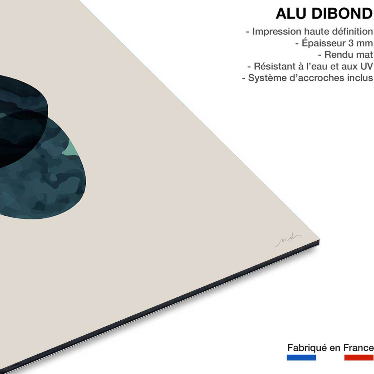 Tableau minimal things Tableau alu Dibond