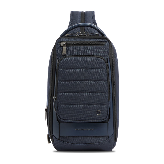 Piquadro Zaino monospalla uomo porta iPad®, espandibile