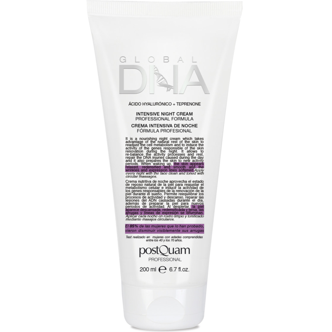 Crème nutritive de nuit 200ml