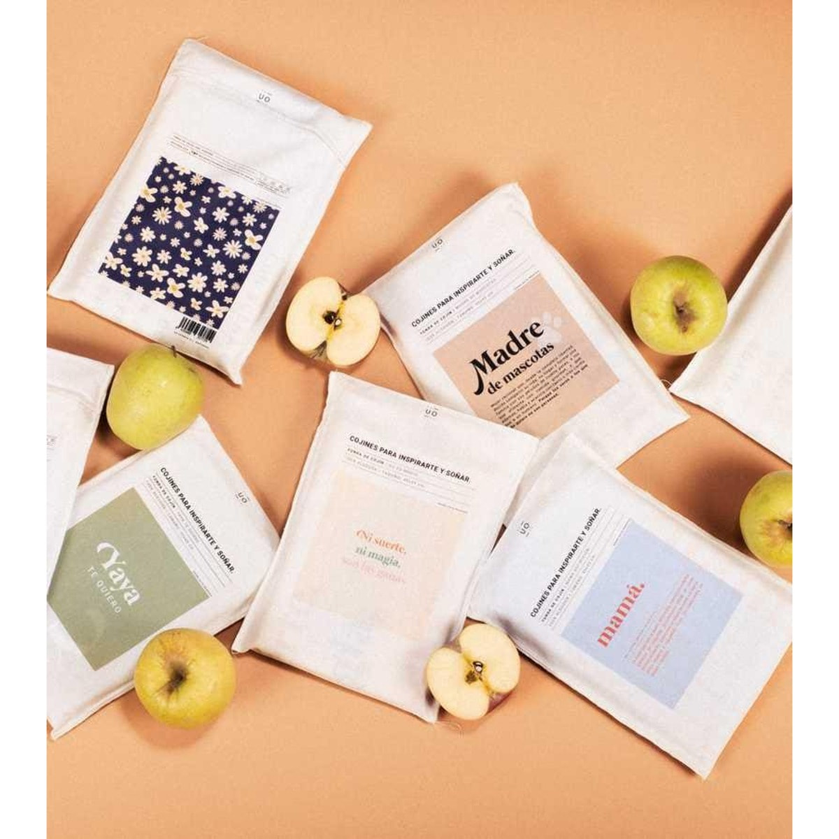 Funda de cojín "Placeres de la vida"