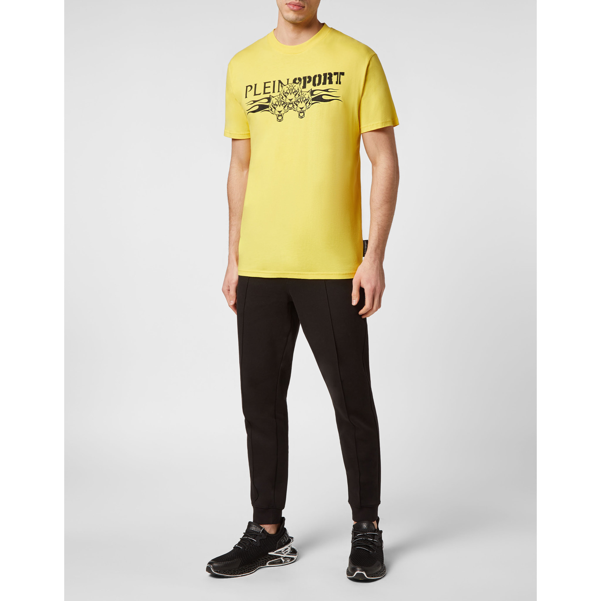 PLEIN SPORT Camiseta Cuello Redondo TIGER