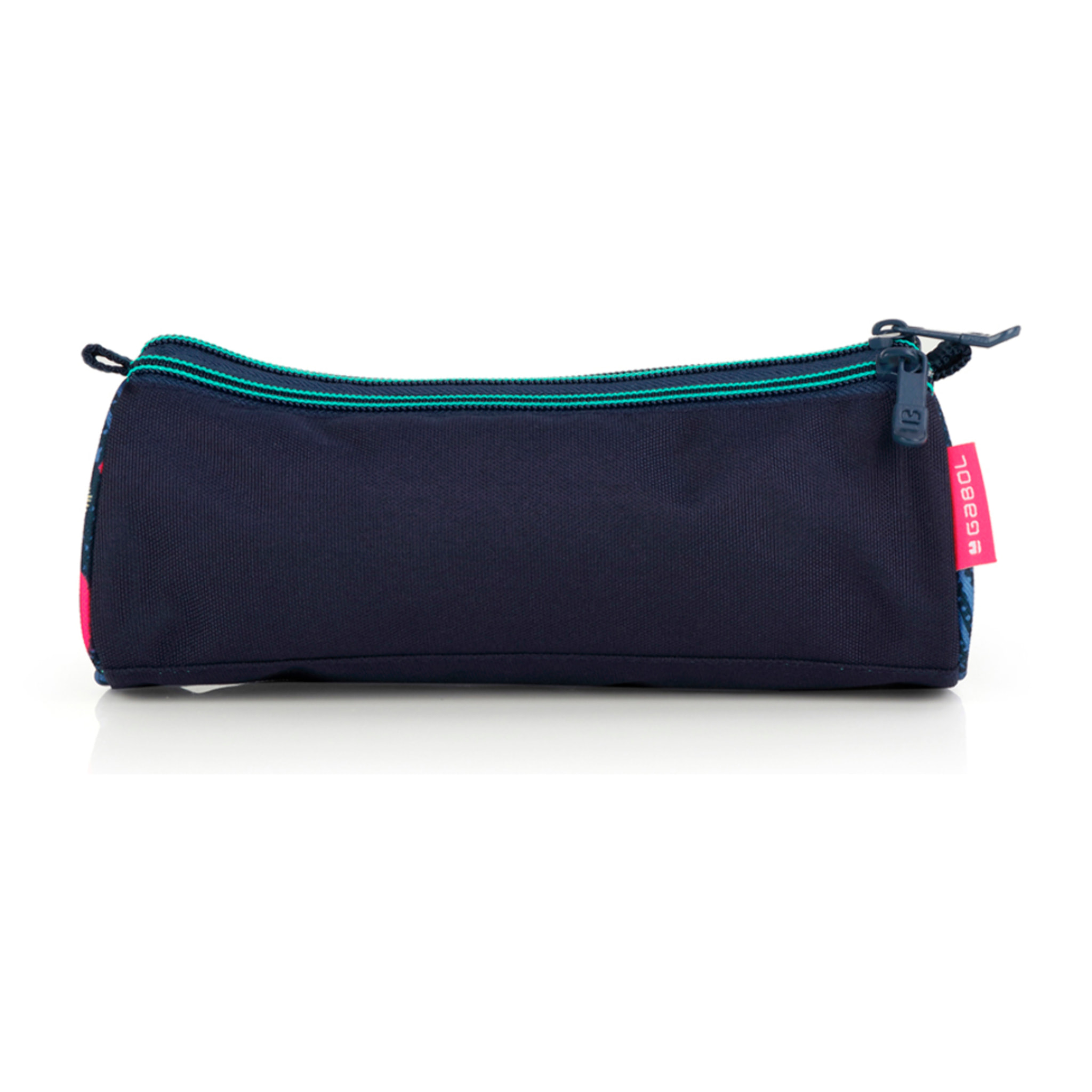 Estuche triple Gabol TIZAS con corazones y resistente al agua