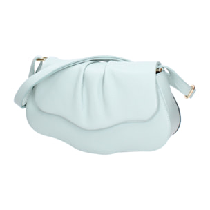 Borsa a spalla da donna In Vera pelle Made in Italy 30,5x19,5x9 cm