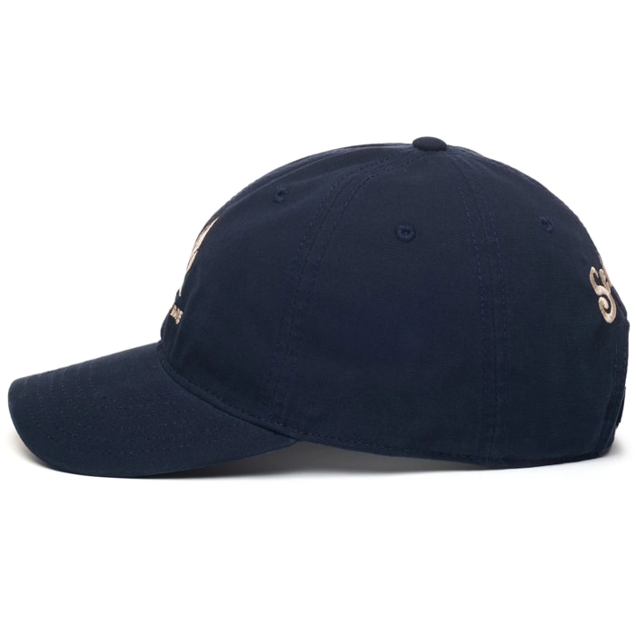Cappelli Sebago Uomo Donna Blu CONNOR CANVAS