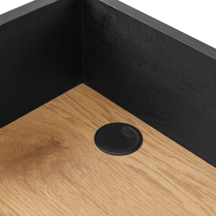 Bureau bois et noir CHARLES