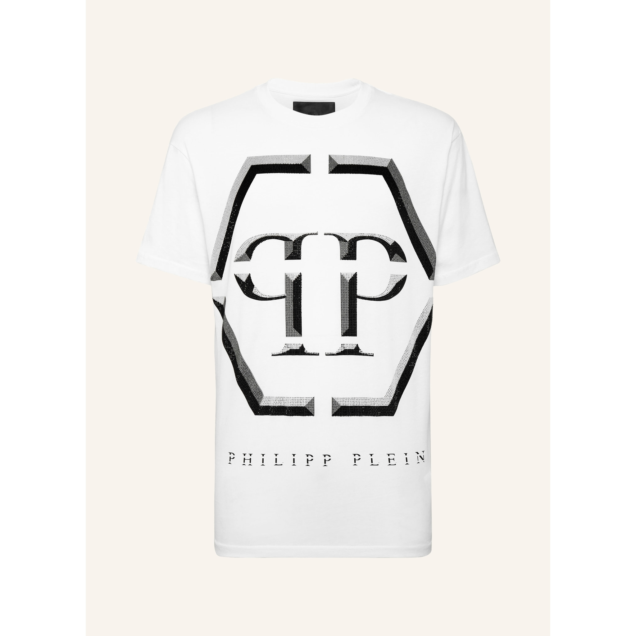 PHILIPP PLEIN Camiseta de cuello redondo y manga corta