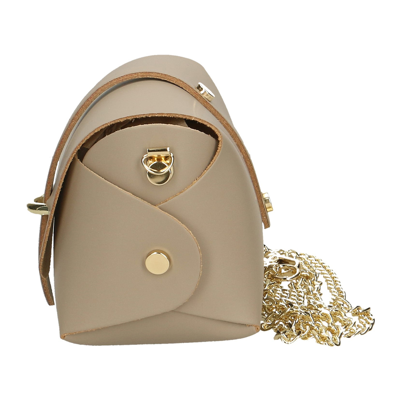 Chicca Borse Borsetta Clutch Beige