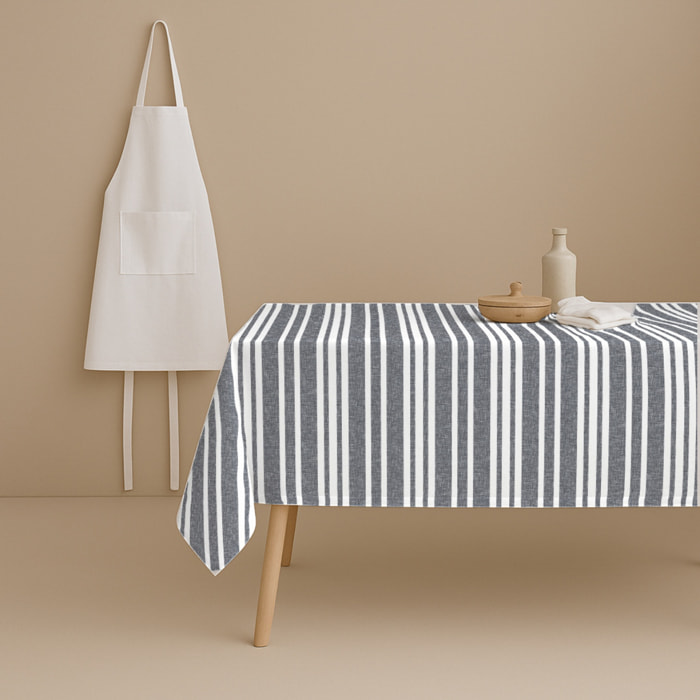 Naturals - Mantel de Tela Estampado - Antimanchas - 100% Algodón - Half panamá - Ray