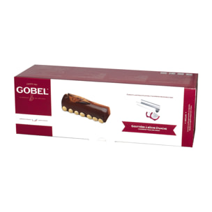 Gouttière à bûche inox - 300 x 85 x 68 mm - contenance 1,5 L