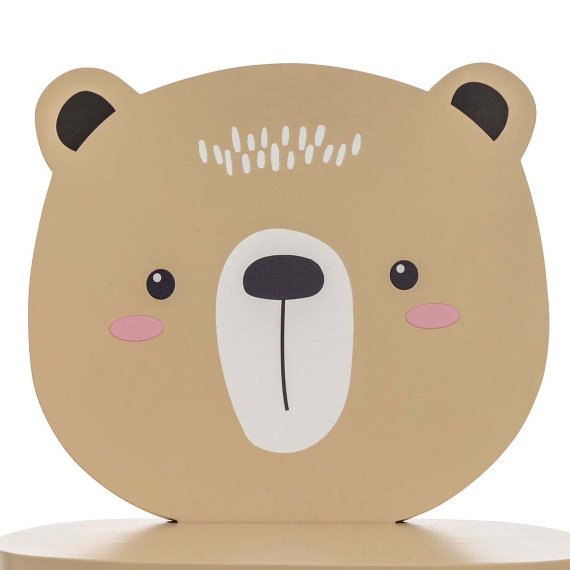 Silla infantil oso douceur madera natural