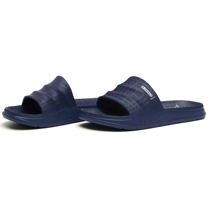 Kappa - Ciabatte Uomo Donna Blu - Kappa4Soccer Klinto