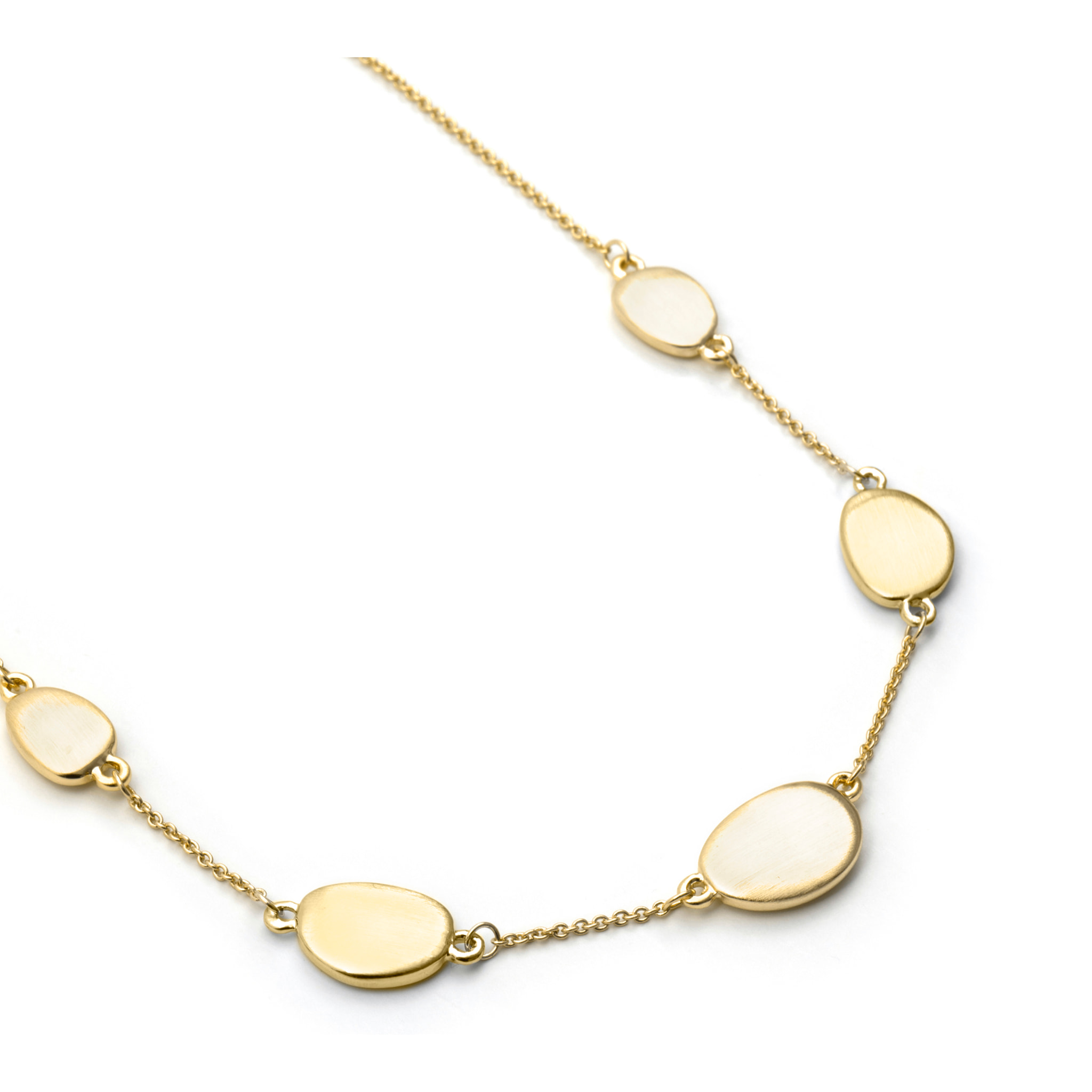 Collar Biona acabado oro amarillo 18k