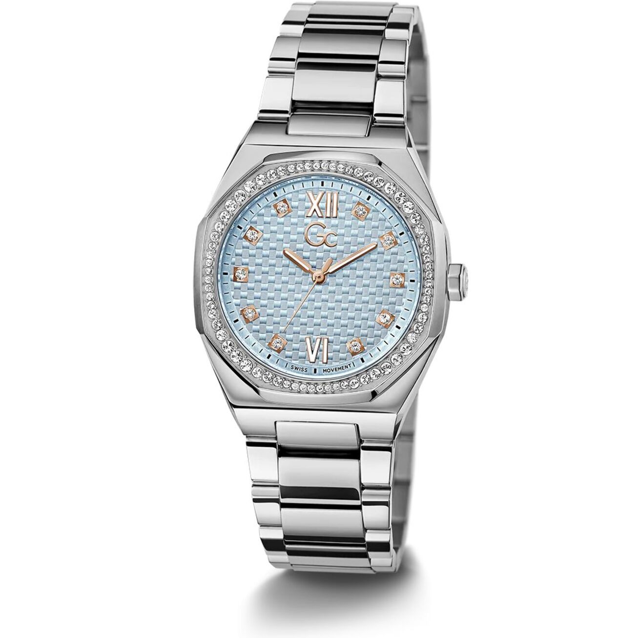 Reloj Gc Z25003L7MF Mujer Analogico Cuarzo con Correa de Acero inoxidable