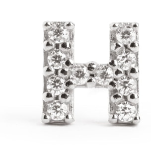 Boucle d'Oreille Letter Sparks Argent
