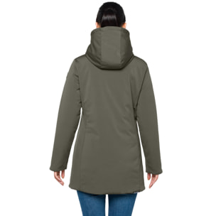 Chaqueta Hot Buttered térmica impermeable Jaqueline verde
