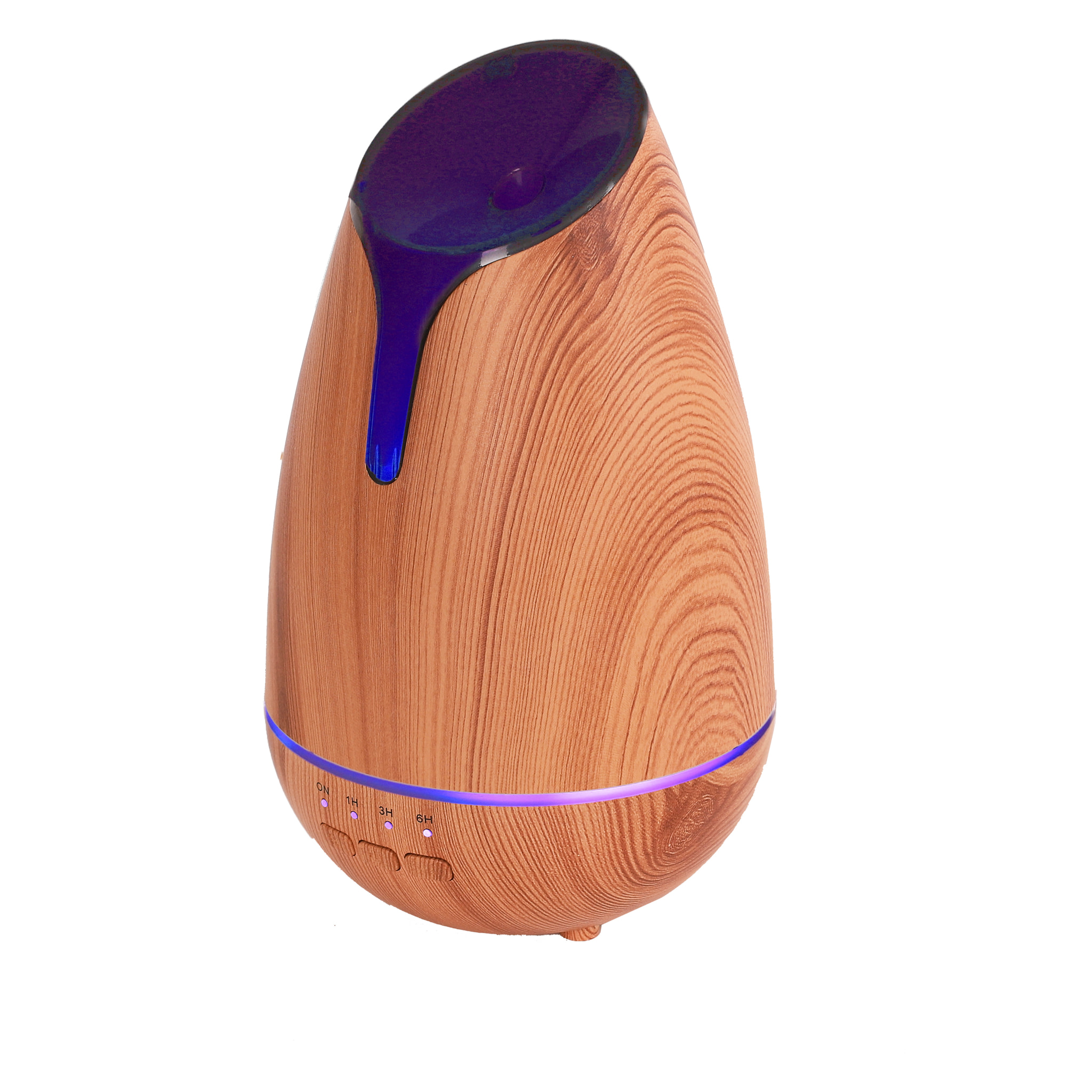 Diffuseur Lumineux Impression Bois Usb 120ml