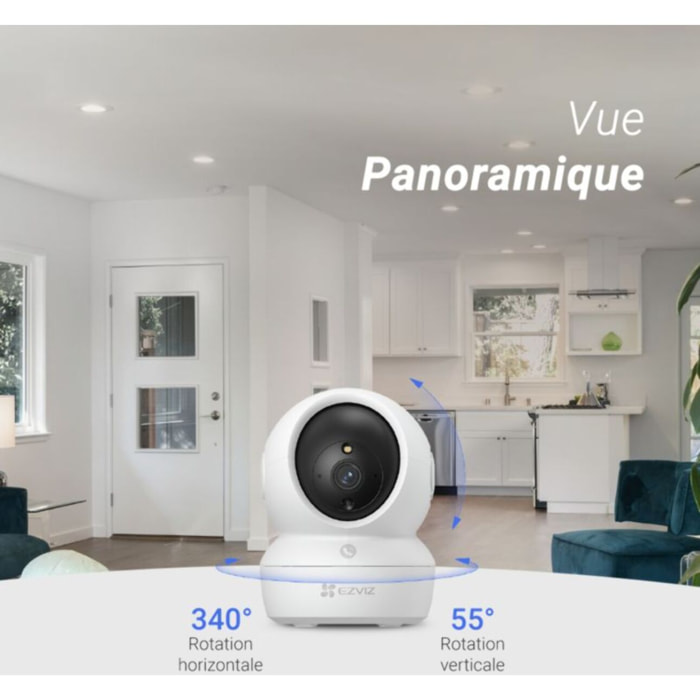 Caméra de surveillance EZVIZ H6C 2K