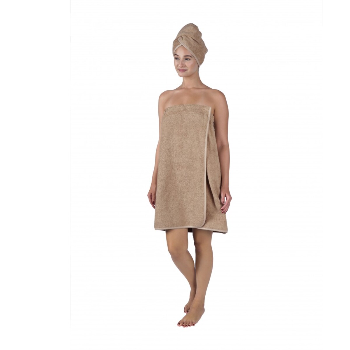 Set Paréo et serviette à cheveux