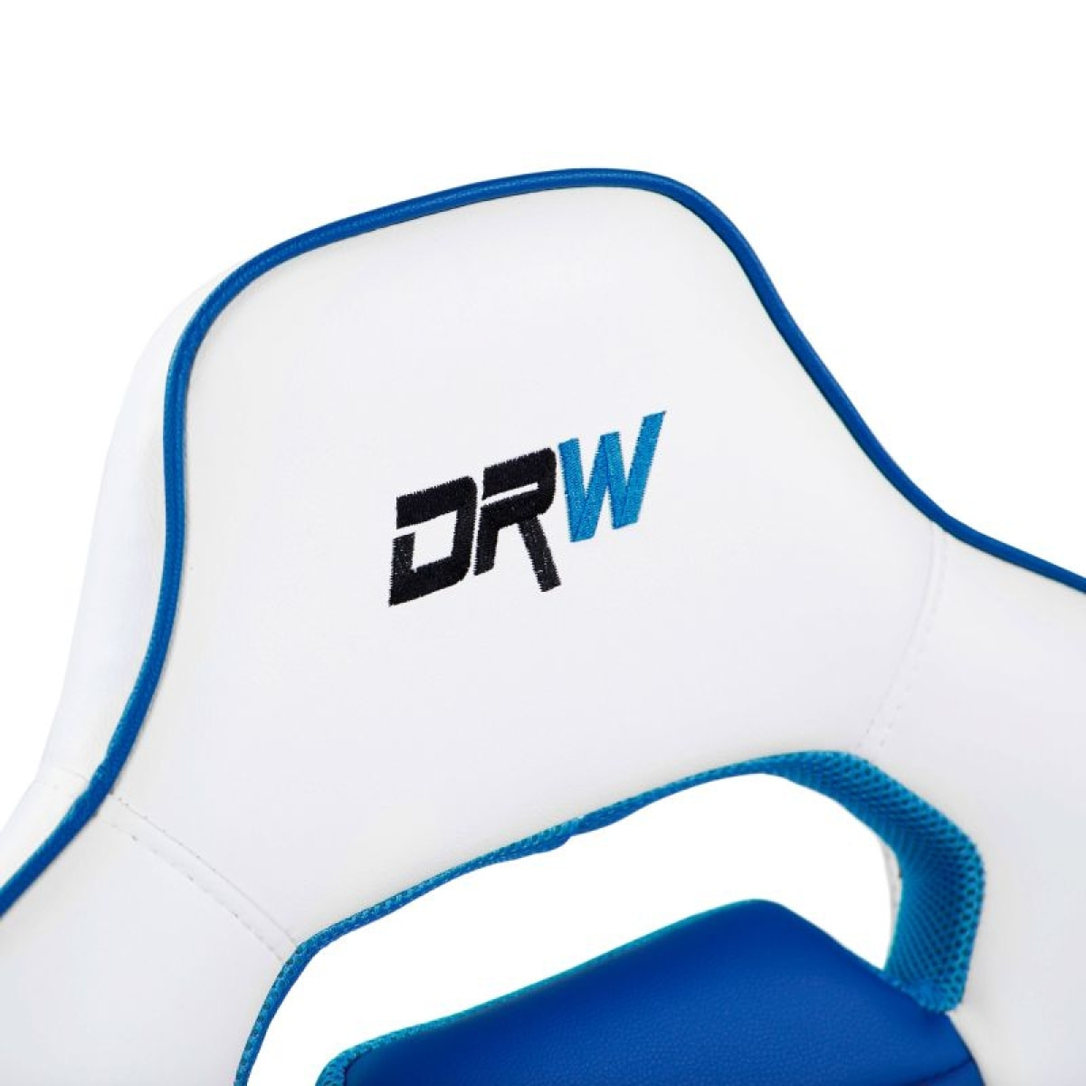 Silla gaming DRW Blanco - Azul DRW