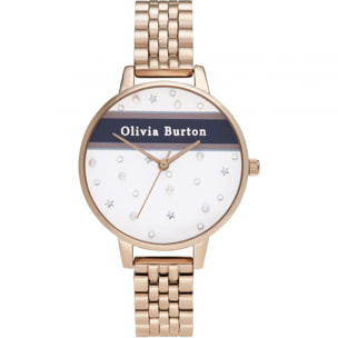 Reloj Olivia Burton OB16VS06 Mujer Analogico Cuarzo con Correa de Acero