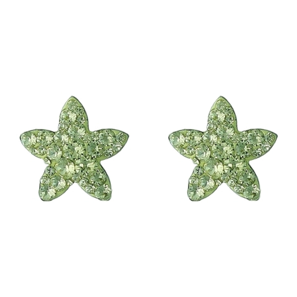 Pendientes Stars adornado con cristales de Swarovski