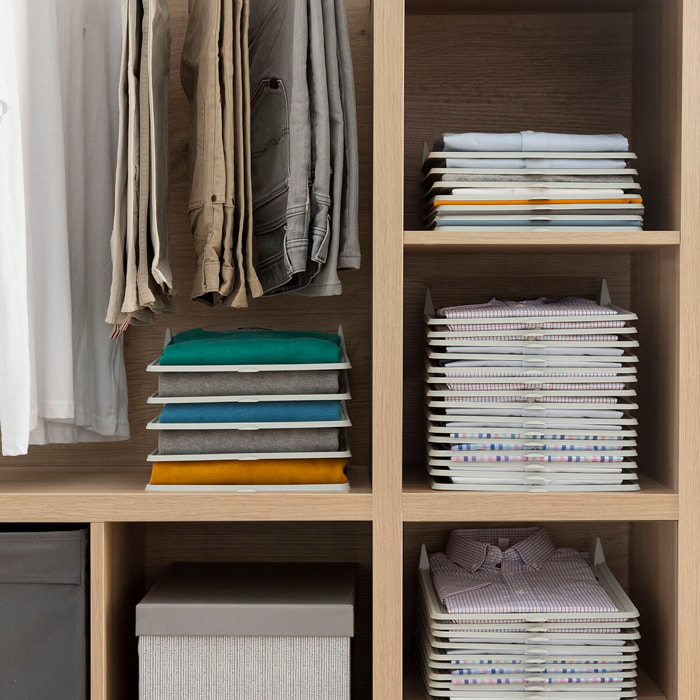 Set de Bandejas Organizadoras para Ropa Clorack InnovaGoods