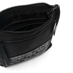 Versace Jeans Couture Borsa a tracolla con zip e logo Versace Jeans Couture.