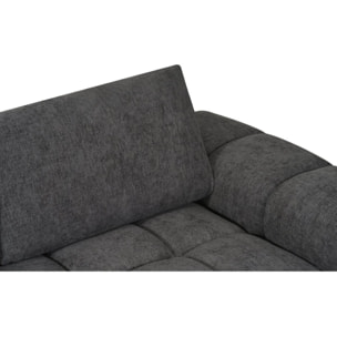 Canapé d'angle "Monceau" - 3 places - Gris