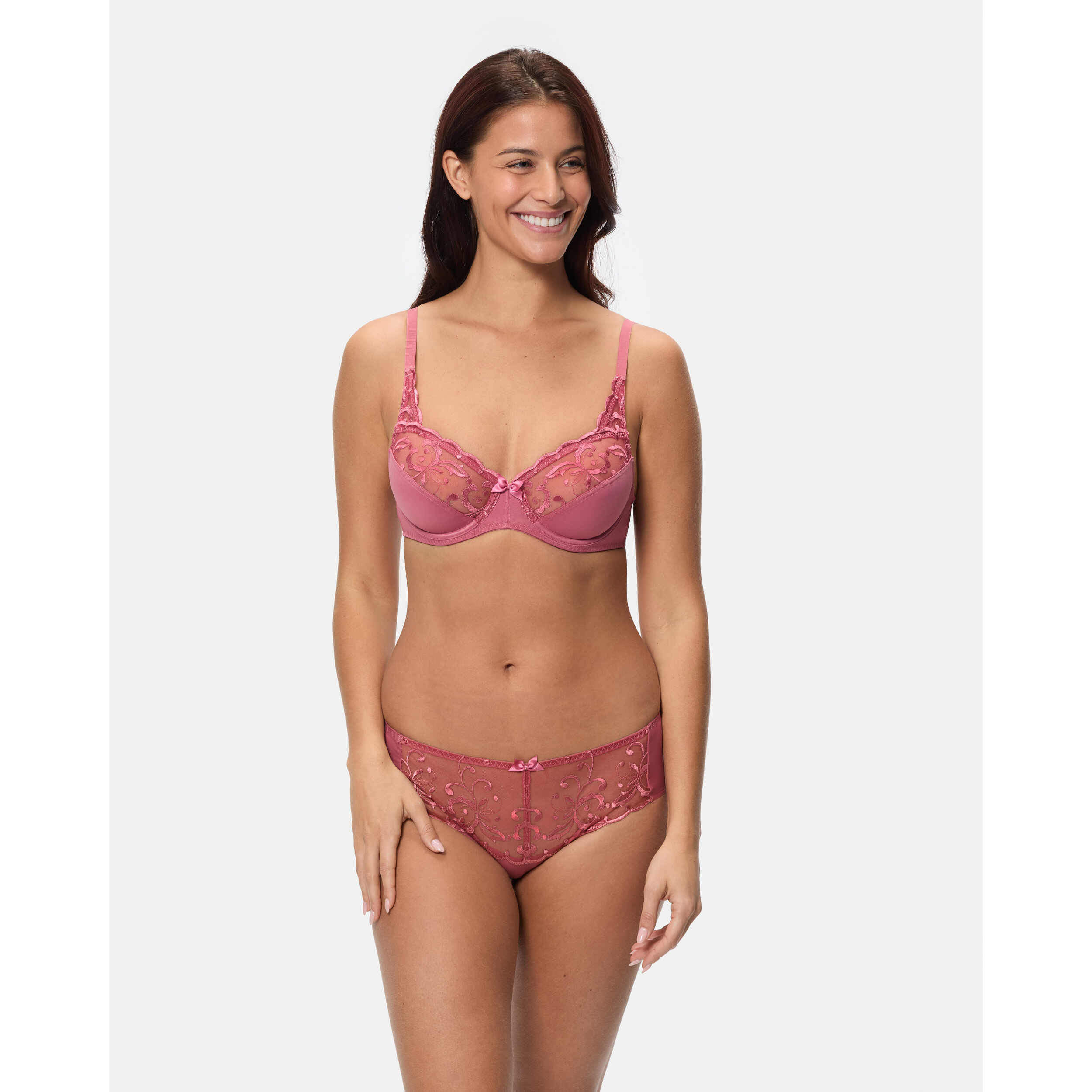 Sujetador con aros ofrece un estilo elegante, feminidad y sujeción.