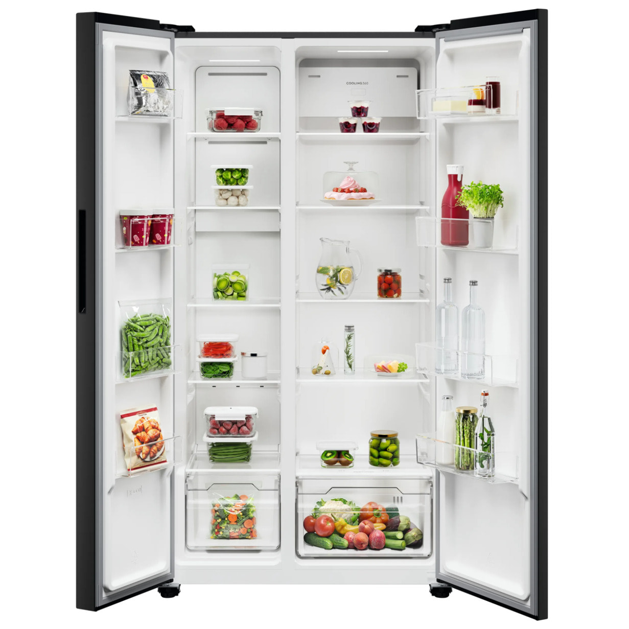 AEG Frigorífico americano de libre instalación Serie 6000 Negro de 177 cm TX6MR531EE