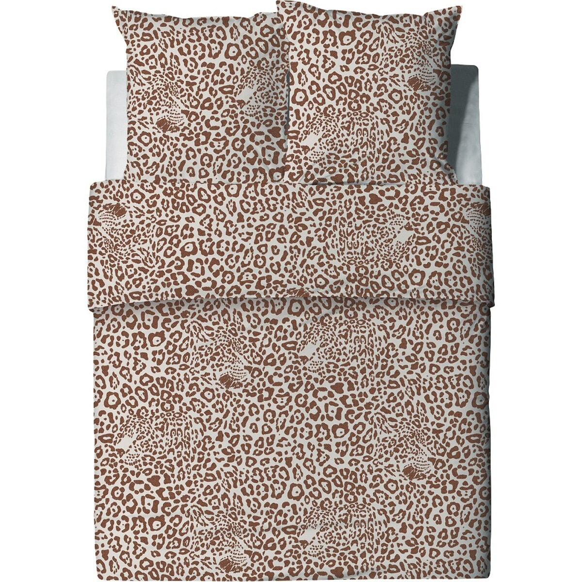 Parure de couette 3pcs Coton Jag Sable