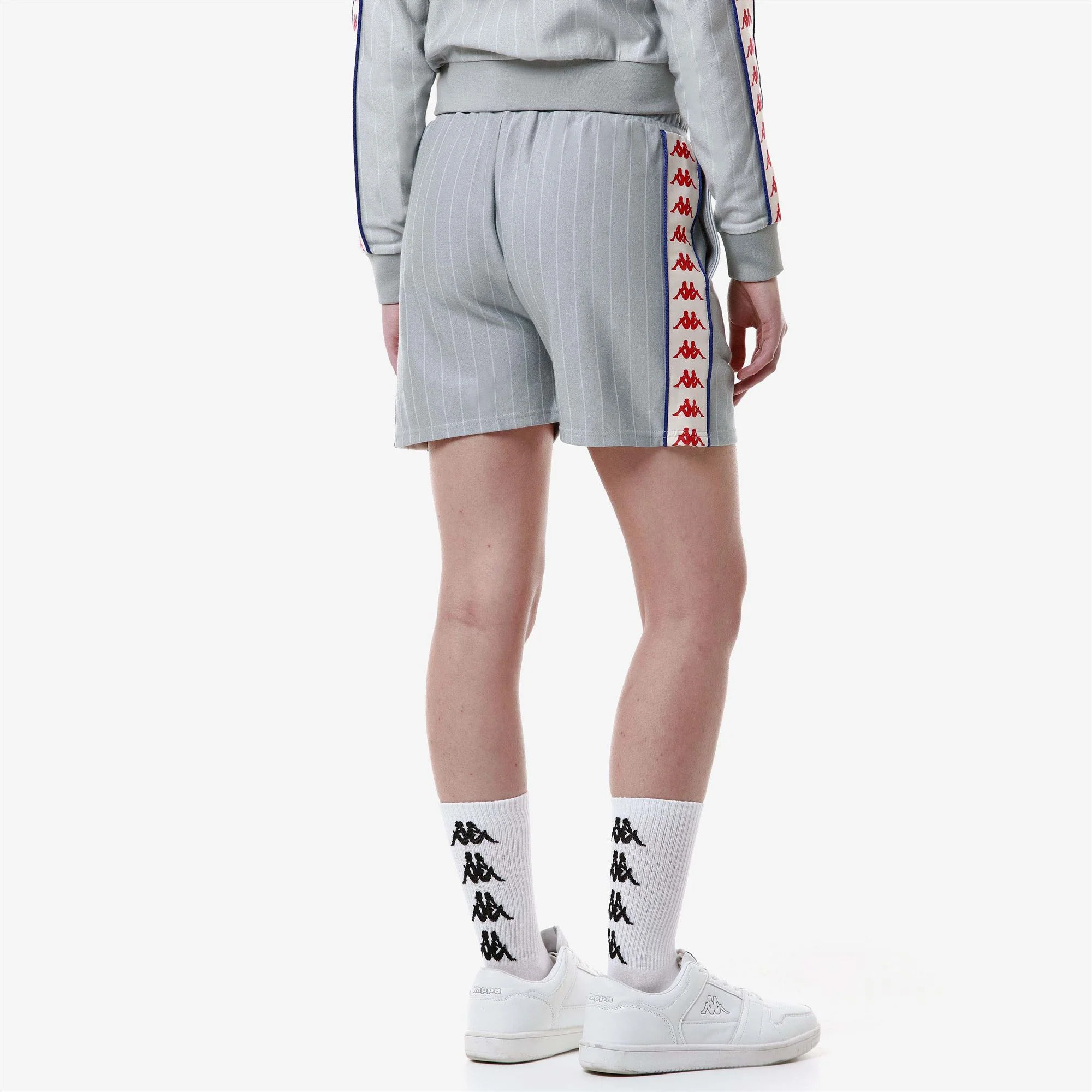 Kappa - Pantaloncini Donna Grigio - 222 BANDA LORA