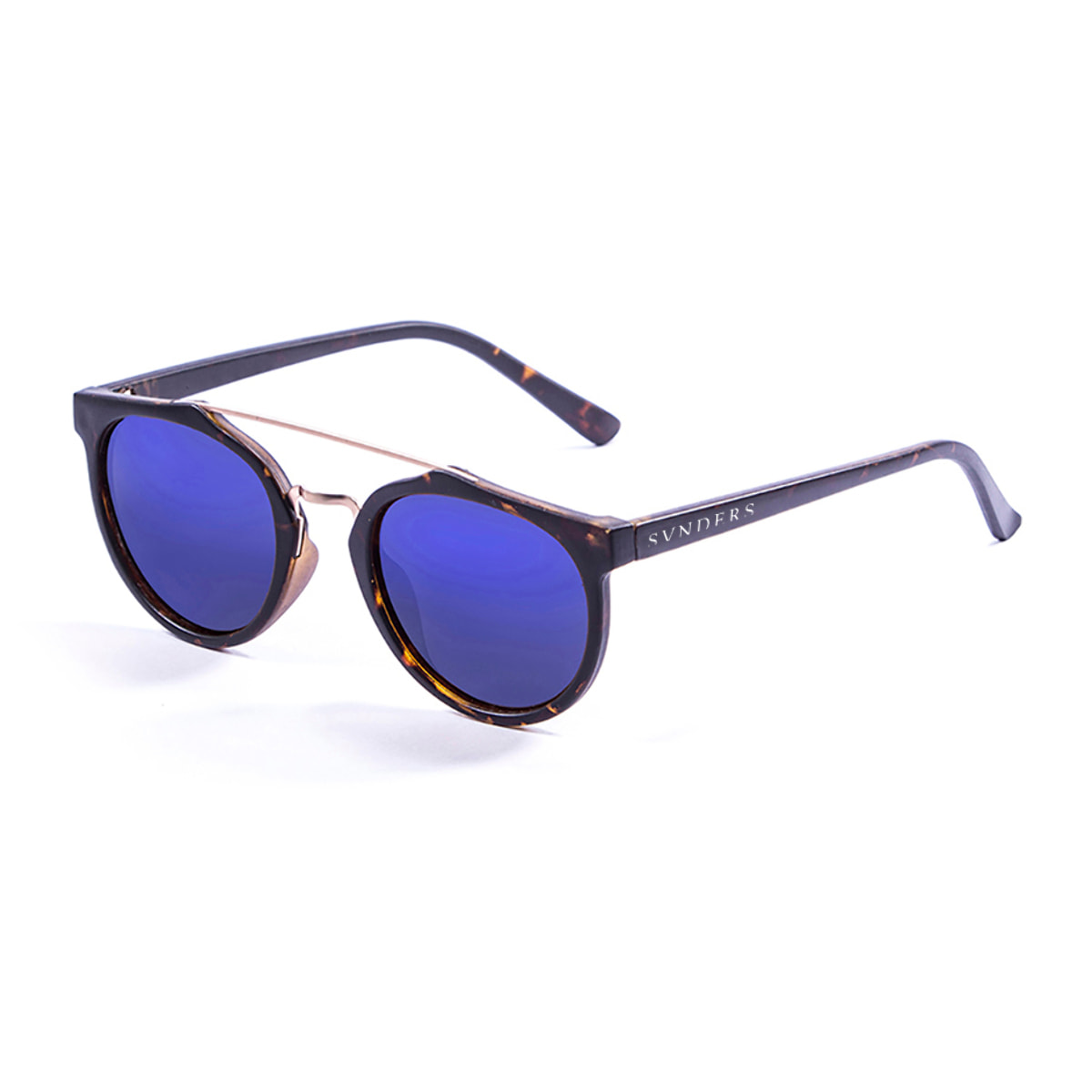 GAFAS DE SOL SUNPERS BIARRITZ DOUBLE METAL BRIDGE de color Azul