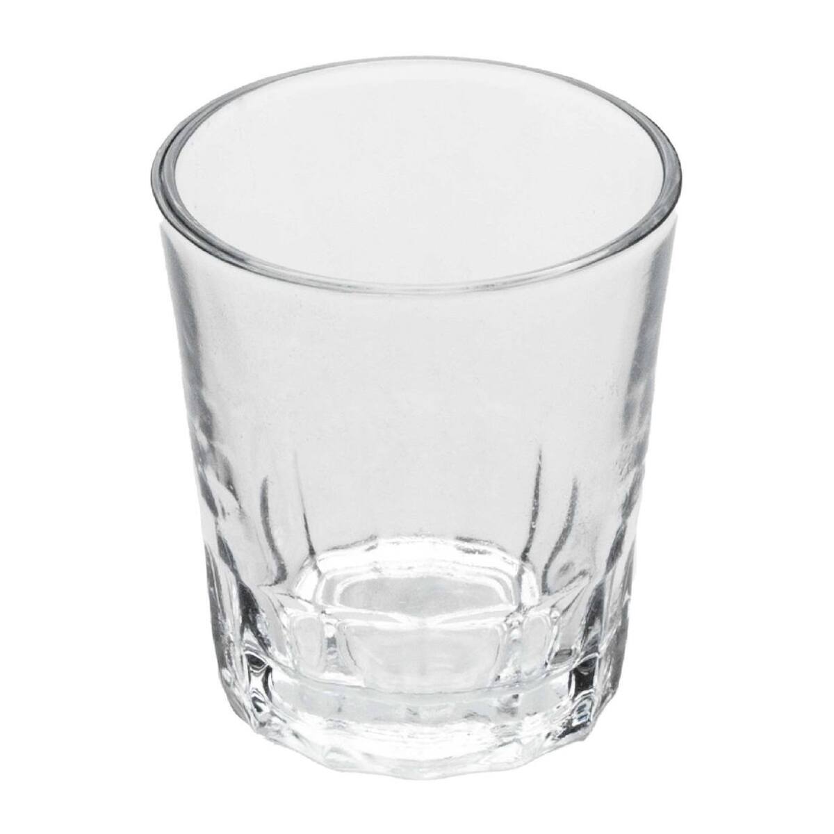 Set 4 vasos vidrio cortado 100ml colección vivalto