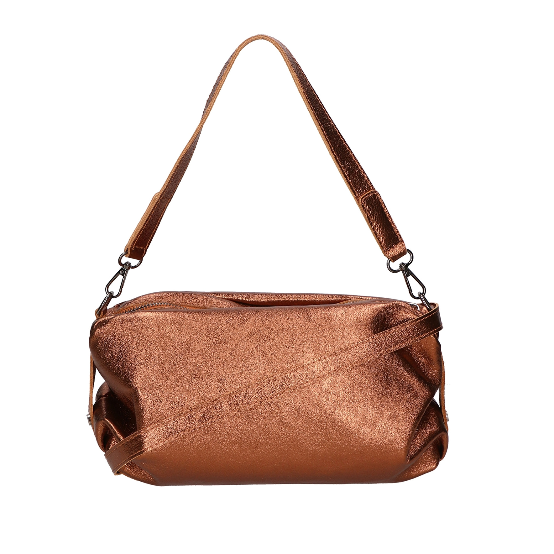 Borsa a Tracolla da Donna Vanessa in Vera Pelle Made in Italy 15x30x13 cm