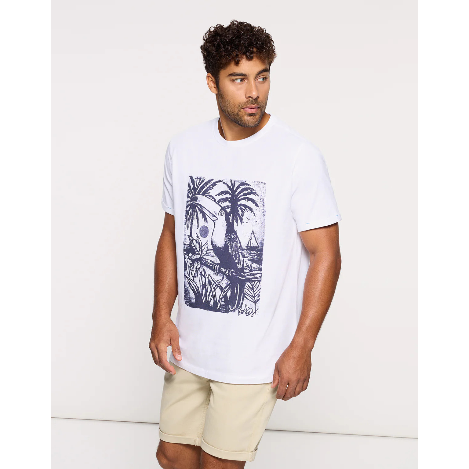 Camiseta Manga Corta Blanco - Mazer