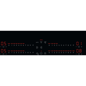 Plaque induction aspirante ELECTROLUX KCC84440 - Hotte centrale intégrée 80cm