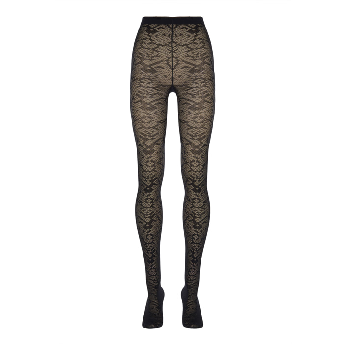 Collant Snake Jacquard Tights