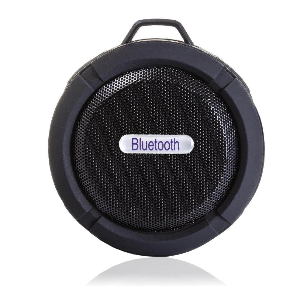 Altoparlante bluetooth circolare impermeabile a ventosa C6