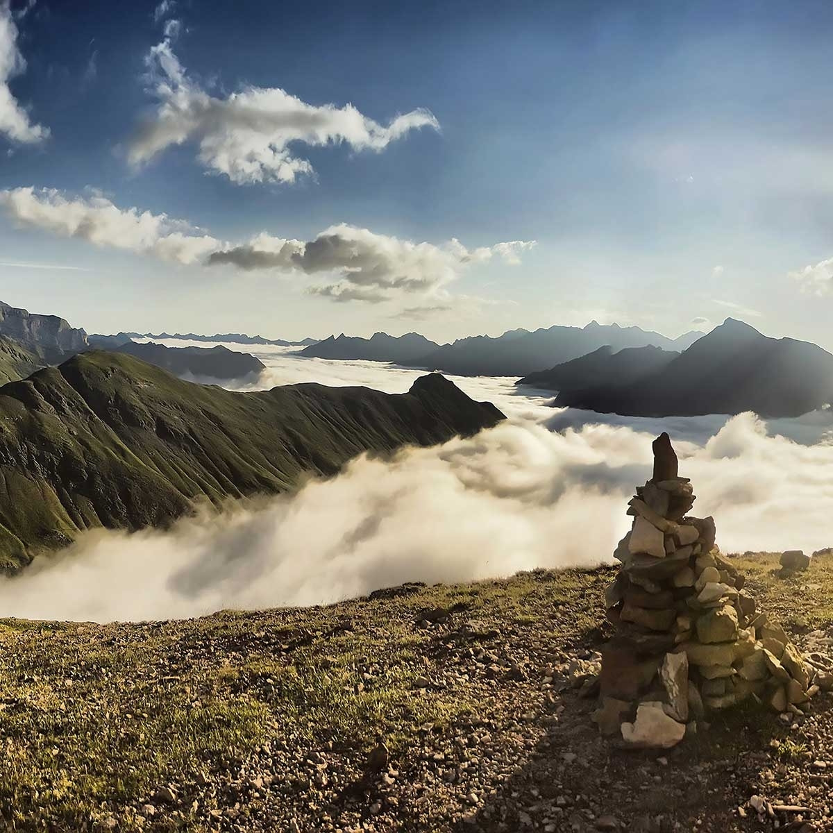 Tableau panorama sur gavarnie Tableau alu Dibond