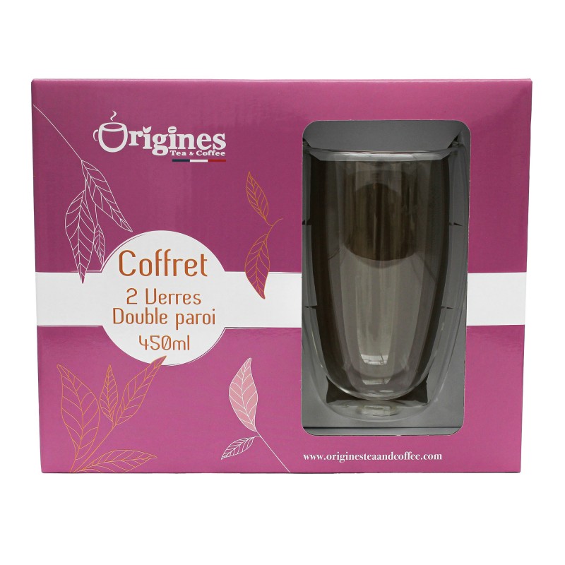 2 Tasses à Latte - Double Paroi - 450 ml