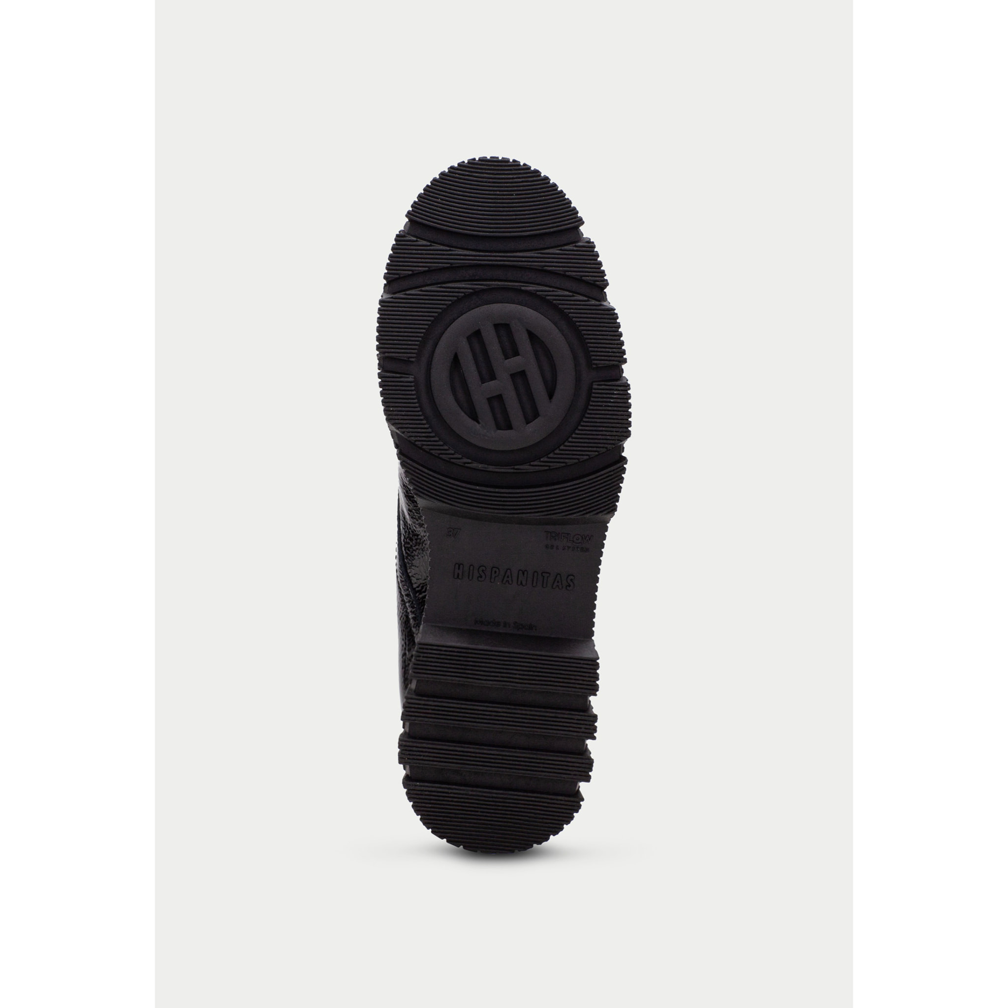 Derby Megan Negro 4 cm