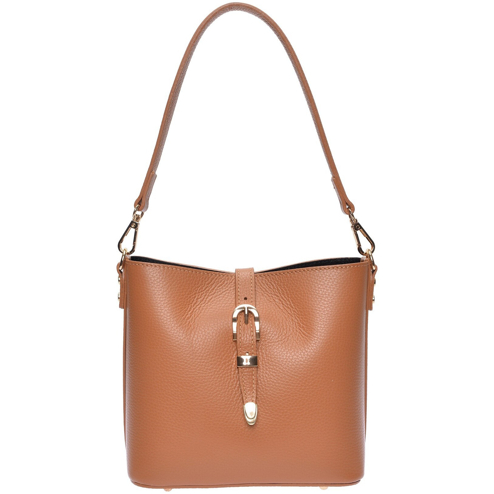 Borsa a mano Anna Luchini Cammello