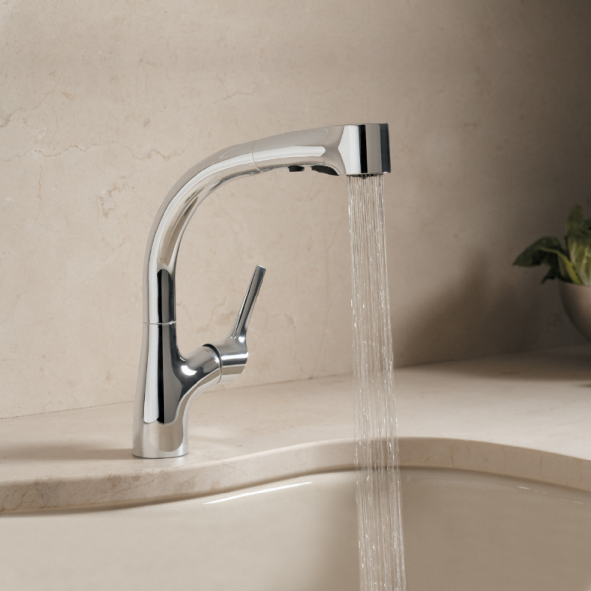 Robinet de cuisine avec douchette Elate