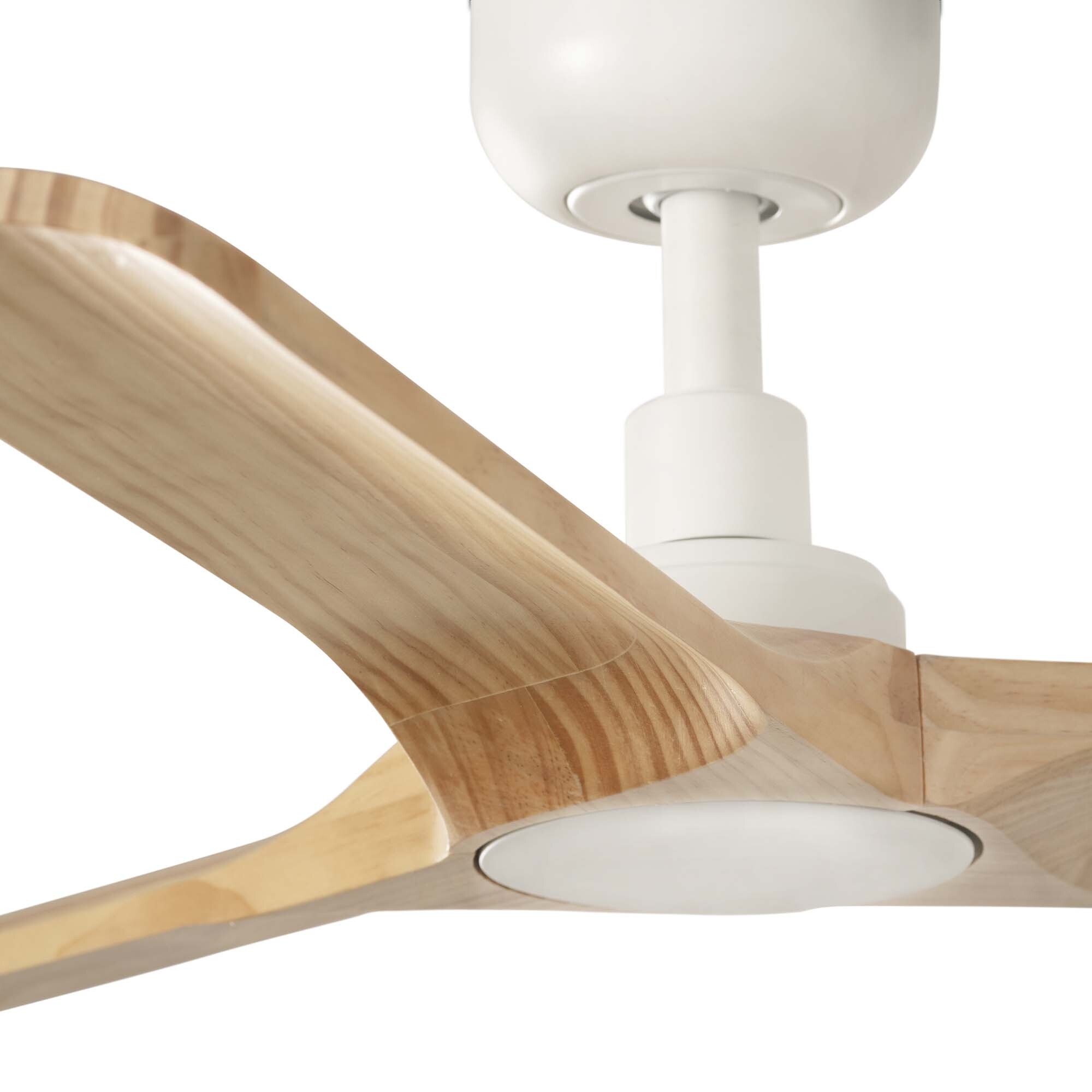 HEYWOOD S LED Ventilateur de plafond blanc/pino TUYA