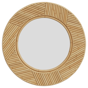 Miroir rond en rotin D40,5 cm - Lapta
