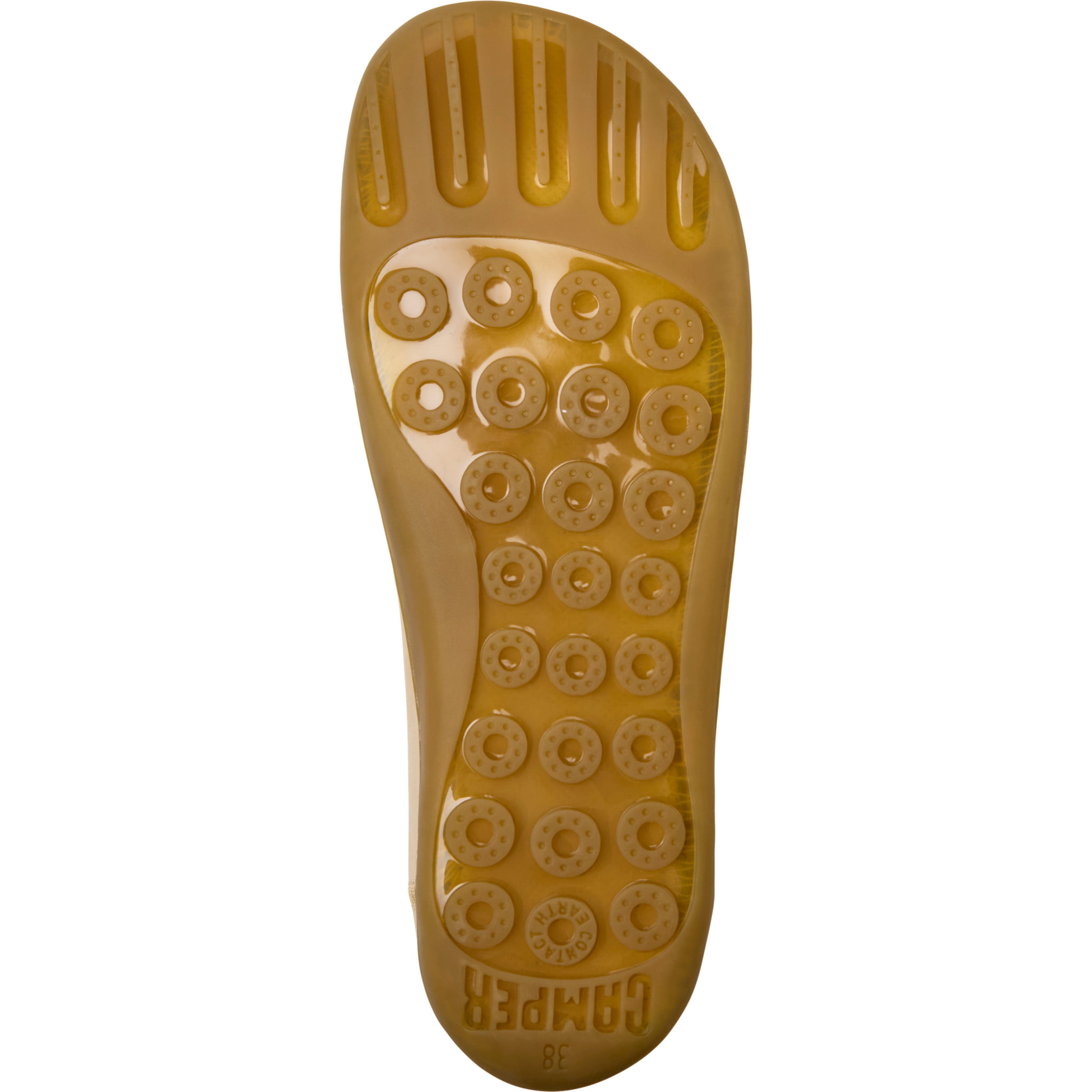 Sneakers - CAMPER Peu Cami - Beige - Pelle nabuk