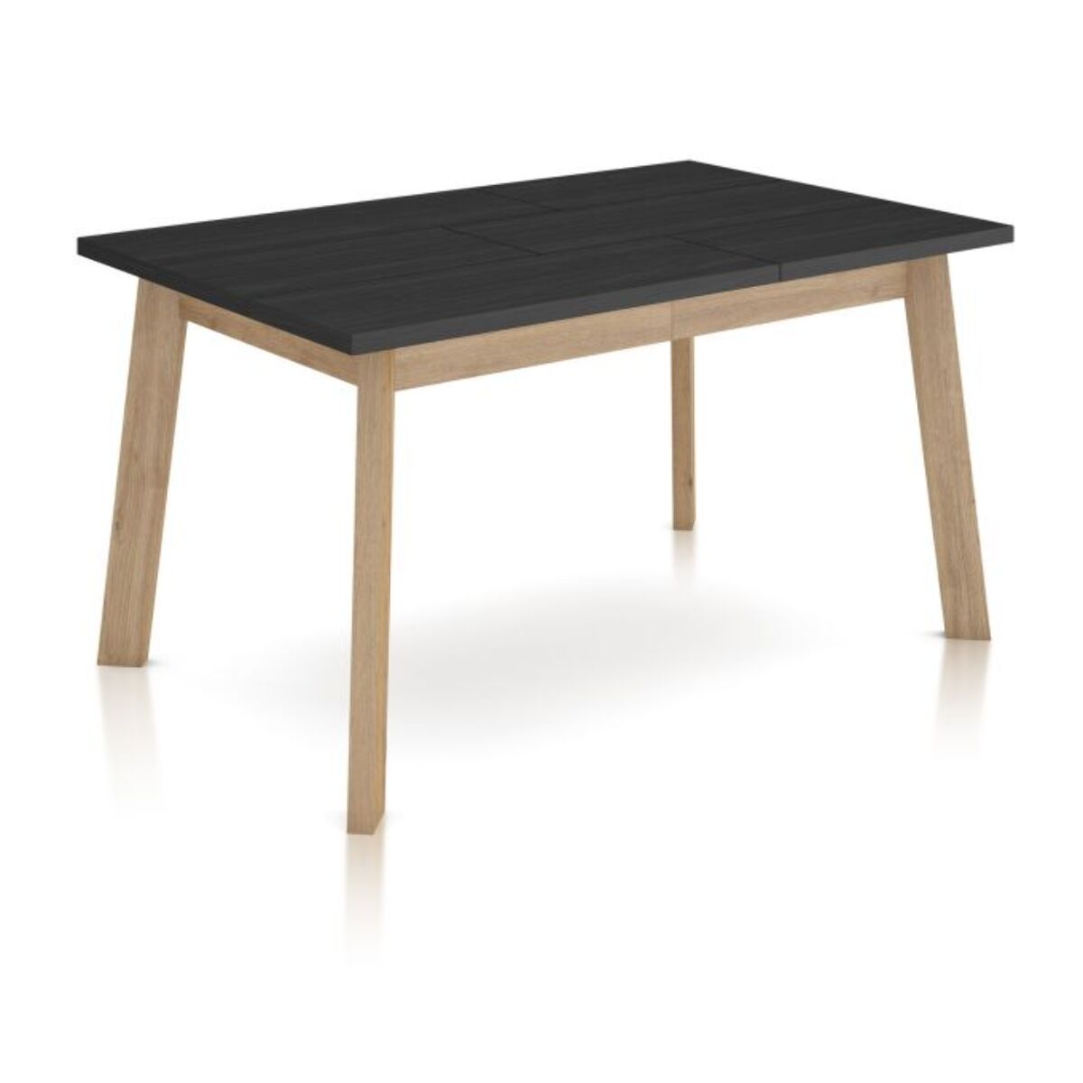 Mesa de comedor Naira 140 Negro Roble