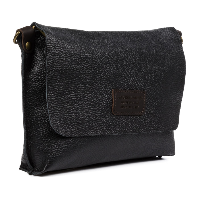 Cinnia Borsa a tracolla Donna.Pelle autentica Dollaro