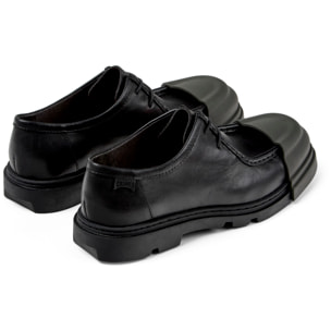 Zapatos de cordones - CAMPER Junction - Negro - Cuero liso